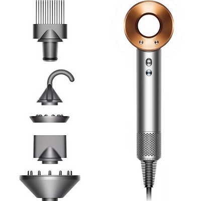 Фен Dyson Supersonic HD07 Nickel/Cooper, никель/медь - фото 30054