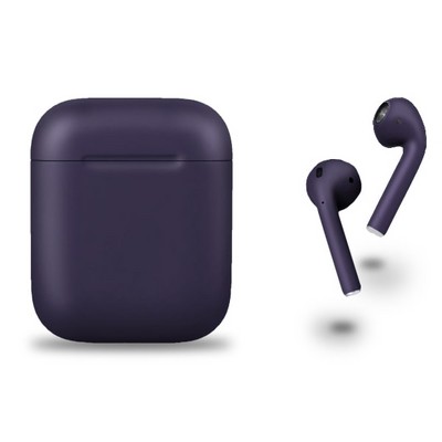 Беспроводные наушники Apple AirPods 2 Custom матовый, Deep Purple - фото 30150