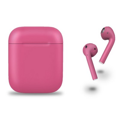 Беспроводные наушники Apple AirPods 2 Custom матовый, Розовый - фото 30164