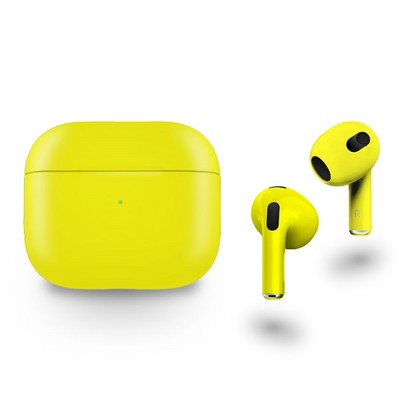 Беспроводные наушники Apple AirPods 3 Custom матовый, Жёлтый - фото 30205