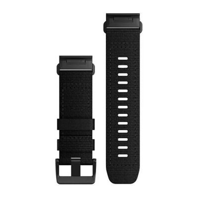 Ремешок нейлоновый Garmin Quickfit 26 мм Tactical Black Nylon - фото 30556