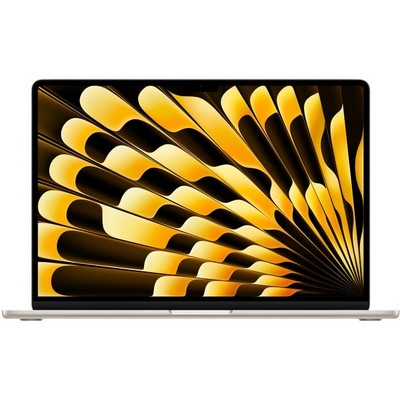 Ноутбук Apple Macbook Air 15 2023 (Apple M2, 10-core GPU, 8Gb, 256Gb SSD) Starlight - фото 33301