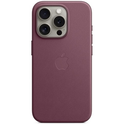 Чехол Apple iPhone 15 Pro FineWoven Case with MagSafe - Mulberry - фото 35599