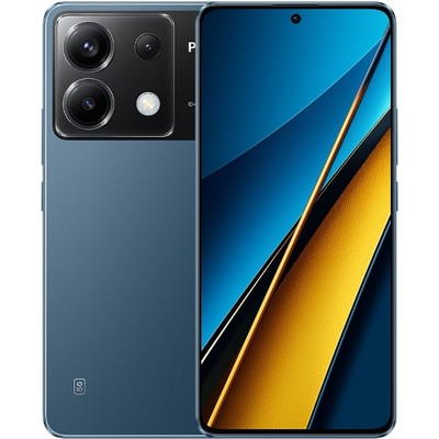 Смартфон Xiaomi POCO X6 5G 8/256 ГБ Global, Dual nano SIM, синий - фото 37695