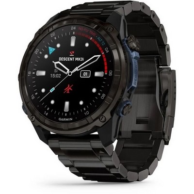 Умные часы Garmin Descent Mk3i 51мм Titanium Band Black 010-02752-14 - фото 38800