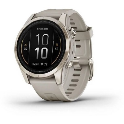 Умные часы Garmin epix Pro (Gen 2) Sapphire Edition 42 mm Soft Gold 010-02802-11 - фото 38805