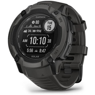 Умные часы Garmin Instinct 2X Solar Black 010-02805-00 - фото 38869