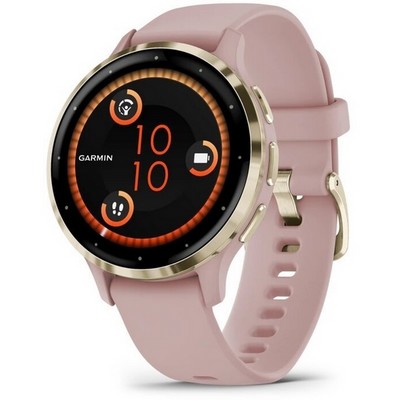 Умные часы Garmin Venu 3S Soft Gold Dust Rose 010-02785-03 - фото 38905