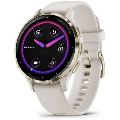 Умные часы Garmin Venu 3S Soft Gold Ivory 010-02785-04 - фото 38907