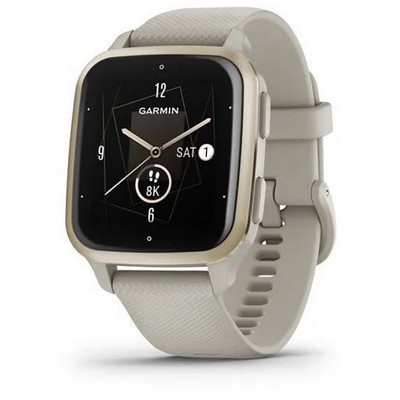 Умные часы Garmin Venu Sq 2 Music Edition French Gray/Cream Gold 010-02700-12 - фото 38913