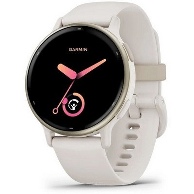 Умные часы Garmin Vivoactive 5 Cream Gold Ivory 010-02862-11 - фото 38921