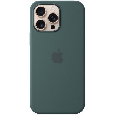 Чехол Apple iPhone 16 Pro Max Silicone Case with MagSafe – Lake Green - фото 43015