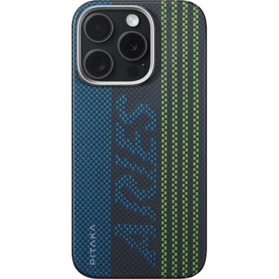 Чехол Pitaka Aries Tactile Woven Case для iPhone 16 Pro, Credit card - фото 44008