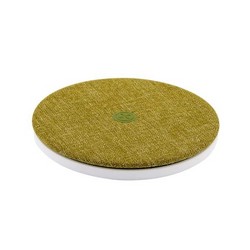 Беспроводное зарядное устройство XOOMZ (5-9V-2A) Fabric Wireless Fast Charging (XZC0001green) ткань Зеленый