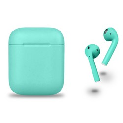 Беспроводные наушники Apple AirPods 2 Custom матовый, Тиффани