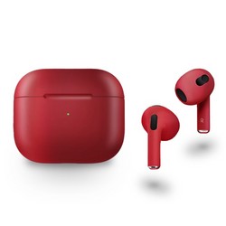 Беспроводные наушники Apple AirPods 3 Custom матовый, Клюквенный