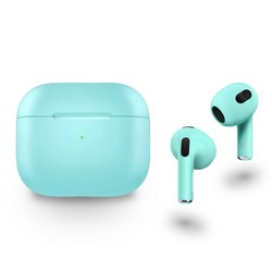 Беспроводные наушники Apple AirPods 3 Custom матовый, Тиффани