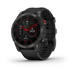 Умные часы Garmin Epix (Gen 2) Sapphire Титановый черный DLC