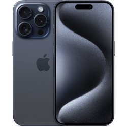 Смартфон Apple iPhone 15 Pro 128 ГБ, Dual: nano SIM + eSIM, синий титан