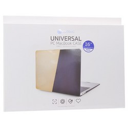 Защитный чехол-накладка COTECi MB1033-TT universal PC Case для New Macbook Pro16" Прозрачный матовый