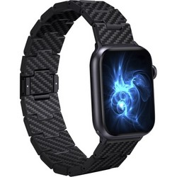 Карбоновый браслет Pitaka для Apple Watch Series 9-1, SE и Ultra 2 / Ultra (38/40/41/42/44/45/49мм) - Retro