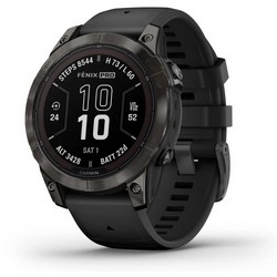 Умные часы Garmin Fenix 7 Pro Sapphire Solar Carbon Grey 010-02777-11