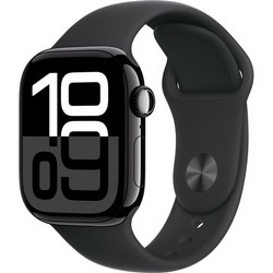 Умные часы Apple Watch Series 10 GPS 42mm Jet Black Aluminum Black Sport Band