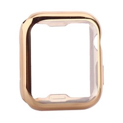 Чехол силиконовый TPU&защита экрана 360° COTECi для Apple Watch Series 5/ 4 (CS7060-GD) 44мм Золотистый