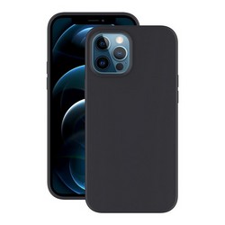 Чехол-накладка силикон Deppa Soft Silicone Case D-87769 для iPhone 12 Pro Max (6.7") Черный