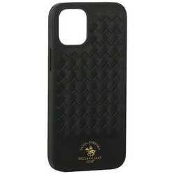 Накладка кожаная Club Ravel Series для iPhone 12 mini (5.4") Зеленая