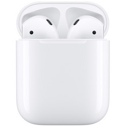 Беспроводные наушники Apple AirPods 2 с зарядным футляром MV7N2, белый