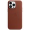 Чехол Apple iPhone 14 Pro Max Leather MagSafe - Umber - фото 32605