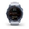 Умные часы Garmin Fenix 7X Sapphire Solar титановый синий минерал DLC с белым ремешком - фото 33227