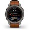 Умные часы Garmin Fenix 7 Pro Sapphire Solar Titanium Grey Brown 010-02777-30 - фото 38829