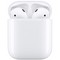 Беспроводные наушники Apple AirPods 2 с зарядным футляром MV7N2, белый - фото 17333